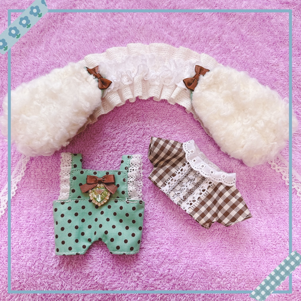 チョコミント色♡3点set