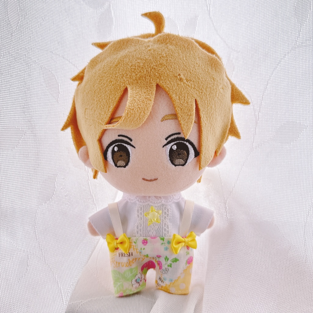 イエローイチゴ柄♡トップス&ズボンset