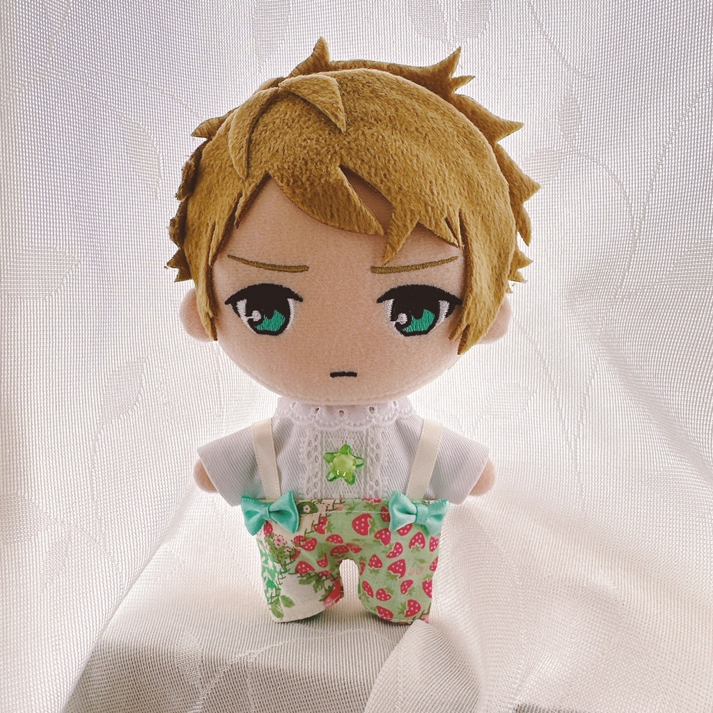 グリーンイチゴ柄♡トップス&ズボンset