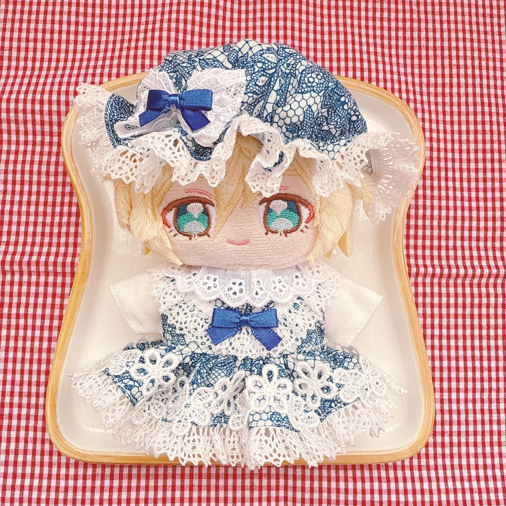 いつぬいサイズ☆ブルーレース柄♡2点set☆あんスタぬい服