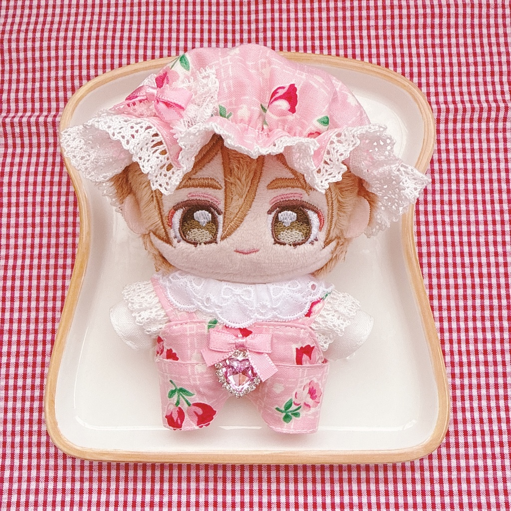 いつぬいサイズ☆ピンク×チューリップ柄♡あんスタぬい服