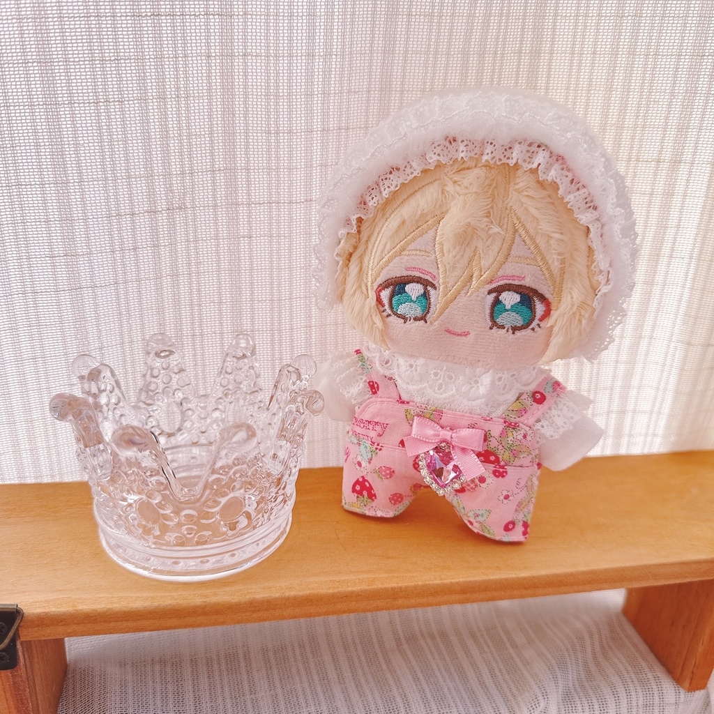 いつぬいサイズ☆ピンク×フルーツ柄♡3点set☆あんスタぬい服