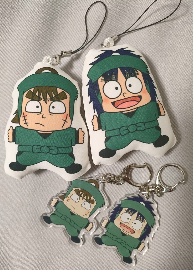 アクキー＋クッションストラップ