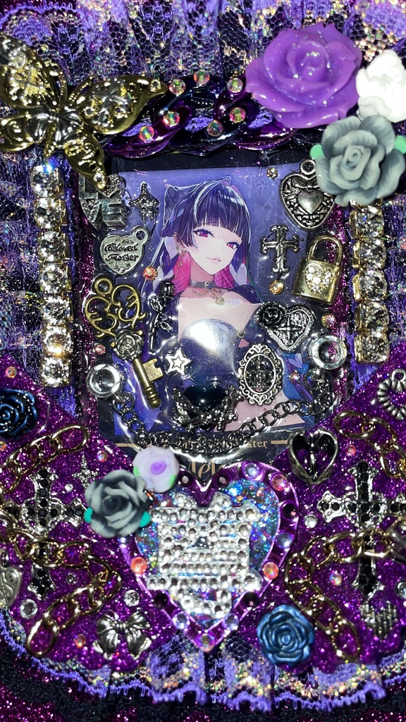 Gramcore card case purple