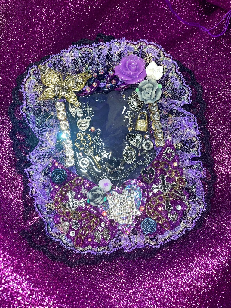 Gramcore card case purple