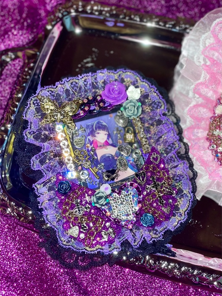 Gramcore card case purple