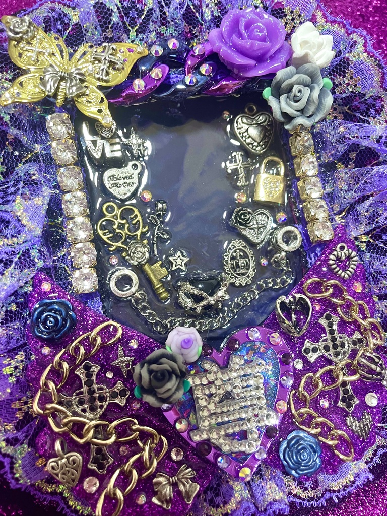 Gramcore card case purple