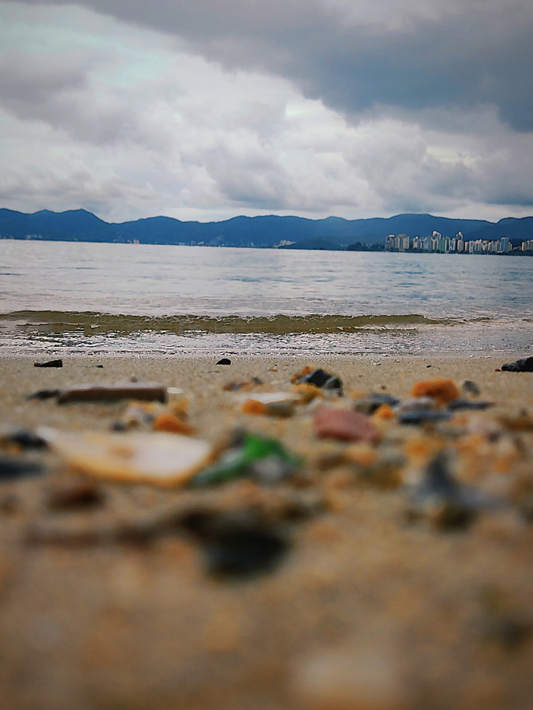 Landscape photo of the sea