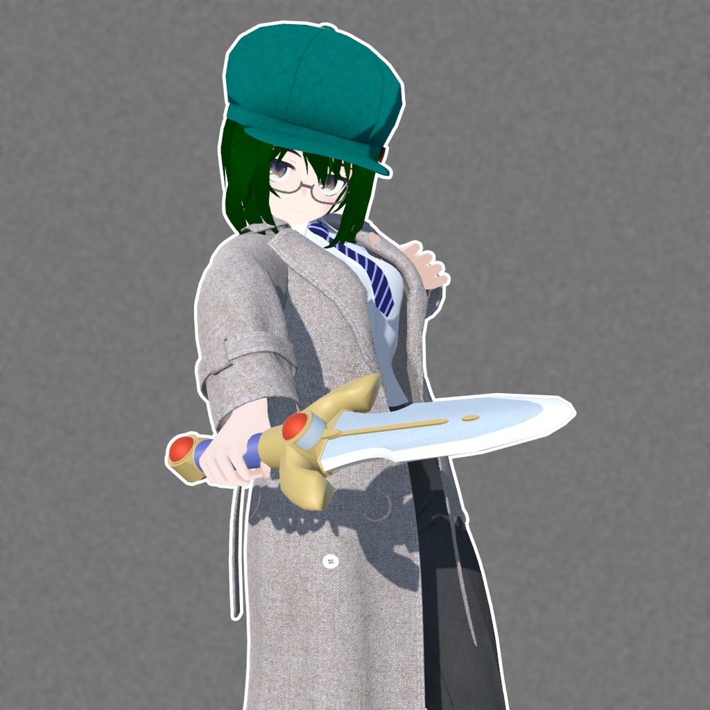 【3Dモデル】伝説の勇者の剣(玩具風)