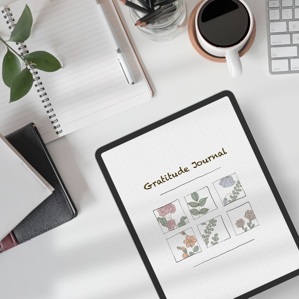 ジャーナルテンプレート┊︎デジタルプランナー┊︎感謝日記┊︎ToDoリスト