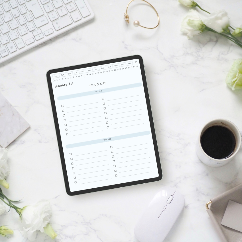 ToDoリスト┊︎6色展開┊︎やることリスト┊︎リンク付き