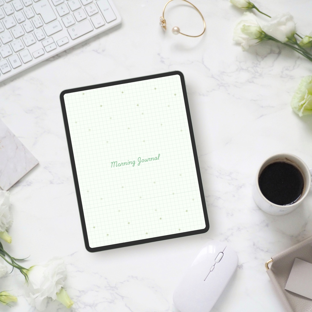 モーニングジャーナル┊︎6色展開┊︎感謝日記┊︎マインドフルネス┊︎リンク付き