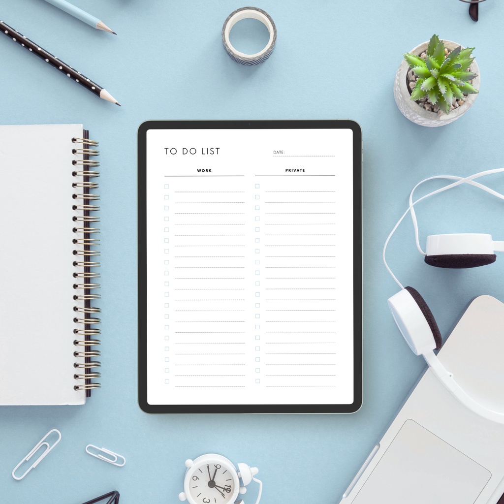ToDoリスト┊︎6色&4種類┊︎やることリスト