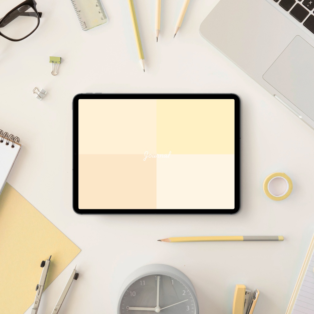 無地ノート┊︎6色展開┊︎ノート┊︎デジタルジャーナル┊︎リンク付き