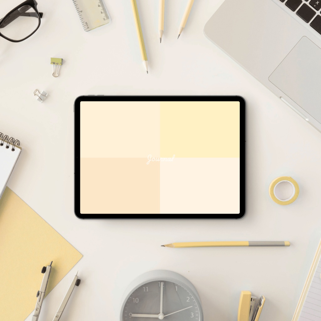 無地ノート┊︎6色展開┊︎ノート┊︎デジタルジャーナル┊︎リンク付き