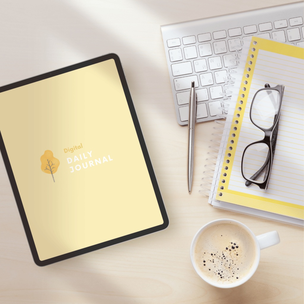 罫線ノート┊︎6色展開┊︎シンプルノート┊︎デジタルジャーナル┊︎リンク付き