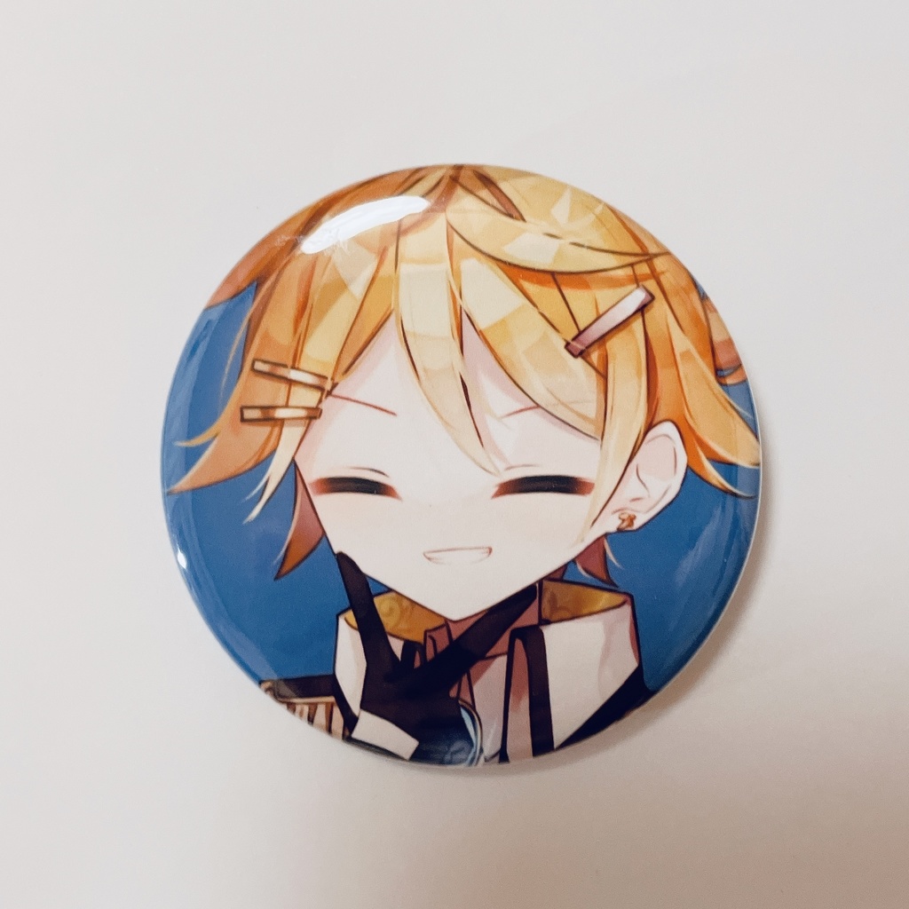 レンくん缶バッジ