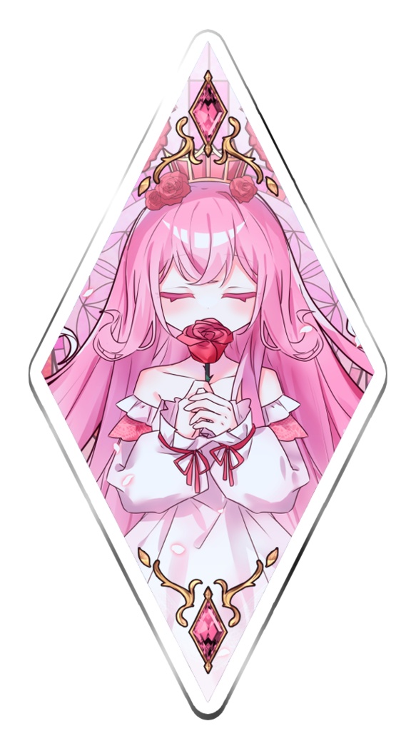 ステンドグラス風童話アクキー