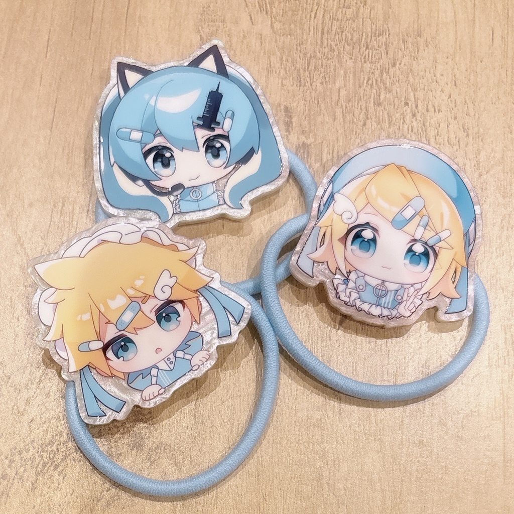 アクリルヘアゴム