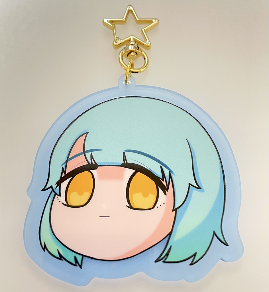 にこみにまがおアクリルキーホルダー
