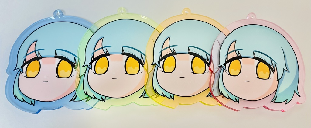 にこみにまがおアクリルキーホルダー