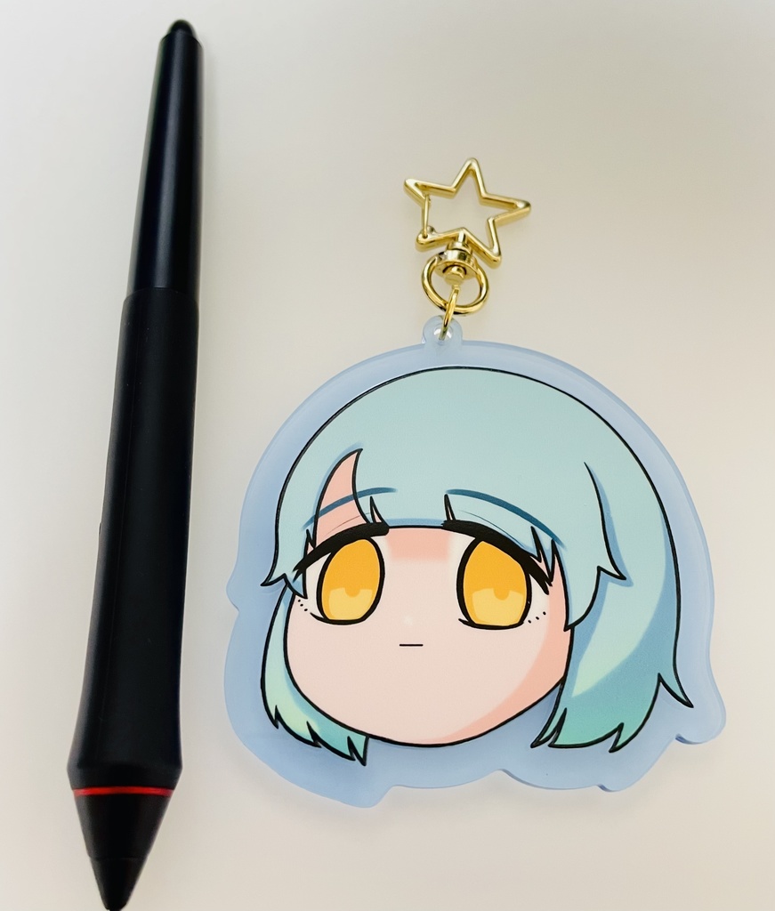 にこみにまがおアクリルキーホルダー