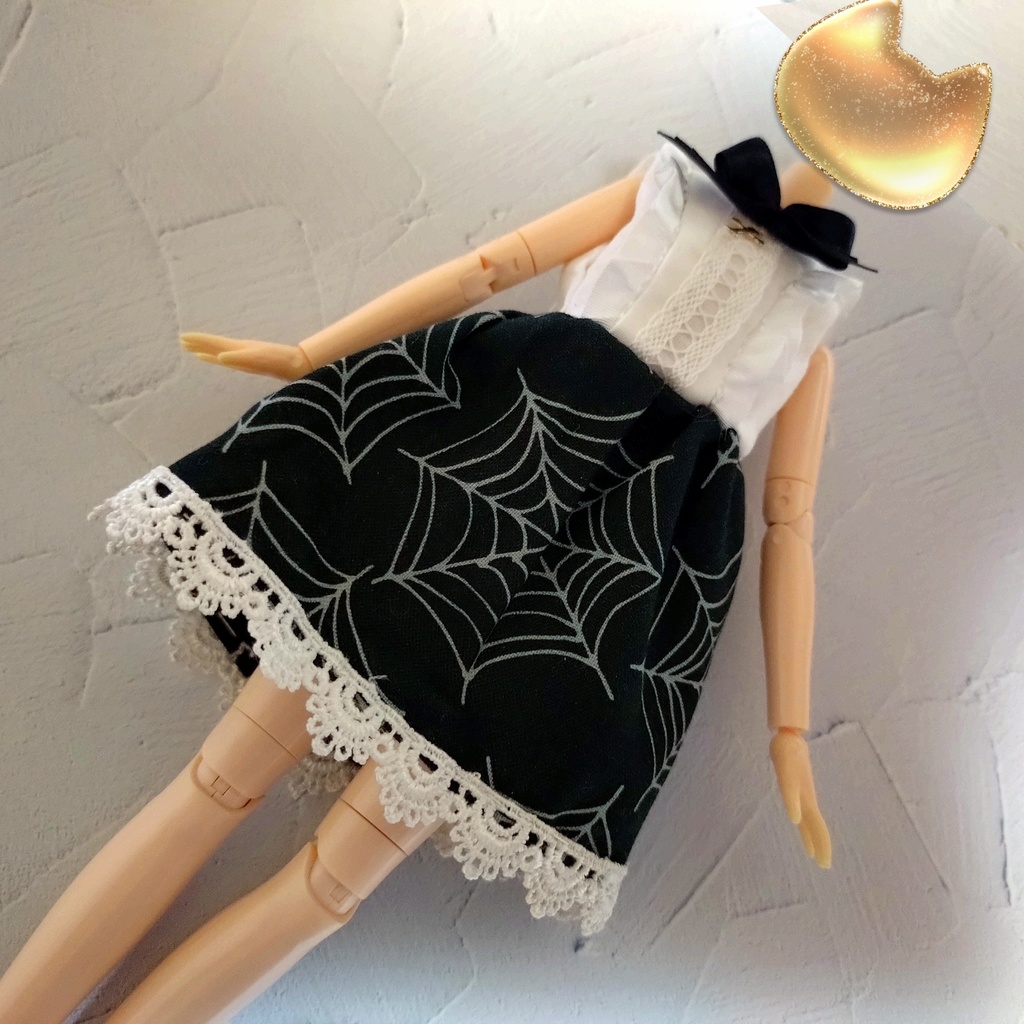 ハロウィン モノトーンワンピ