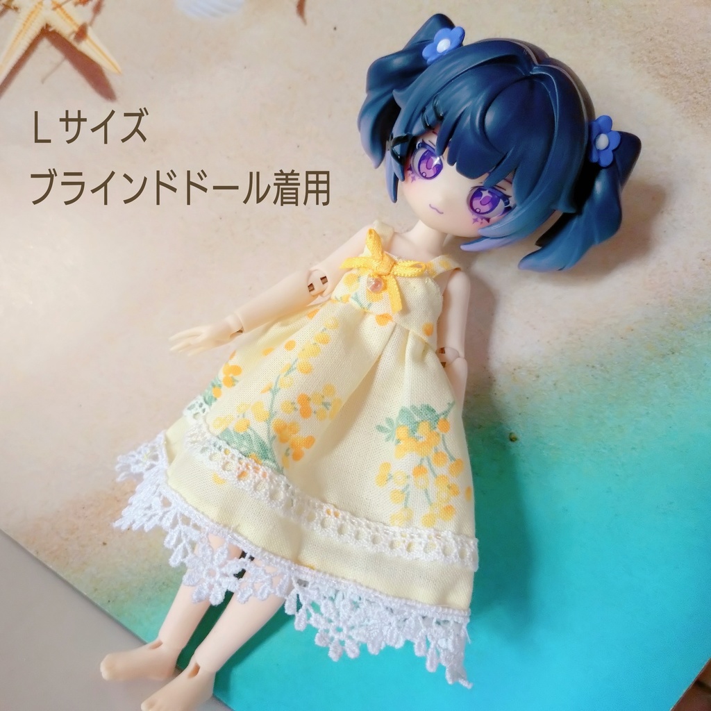ミモザワンピース