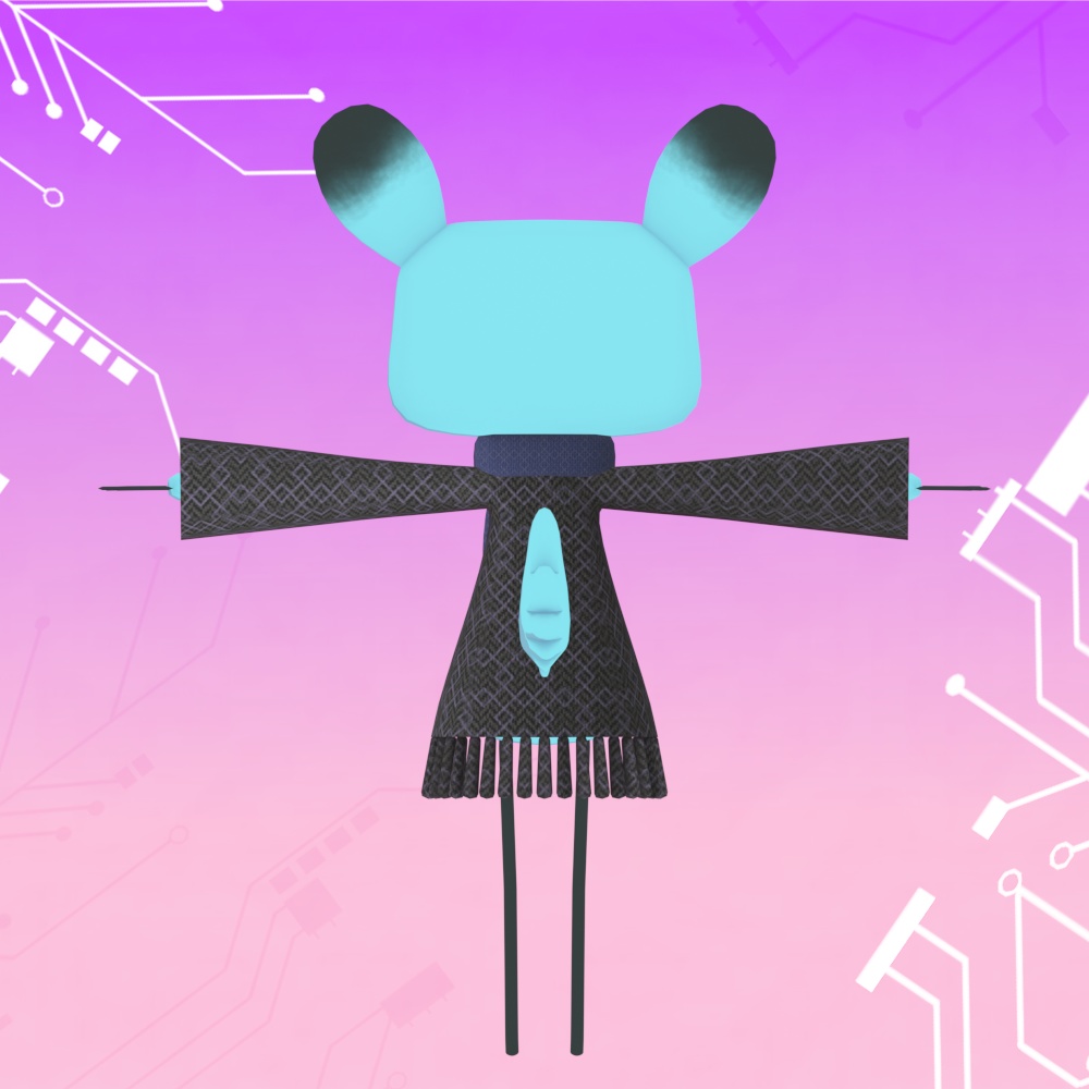 【オリジナル3Dモデル】Ronia