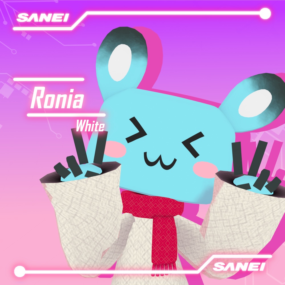 【オリジナル3Dモデル】Ronia