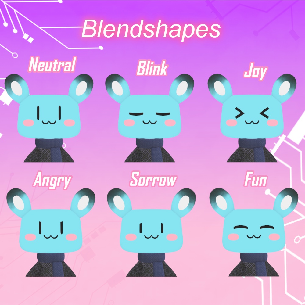 【オリジナル3Dモデル】Ronia