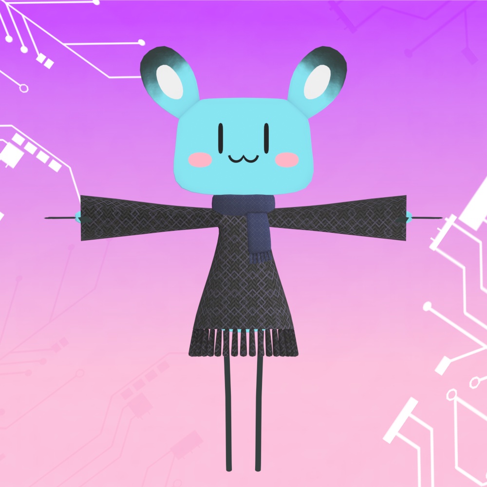 【オリジナル3Dモデル】Ronia