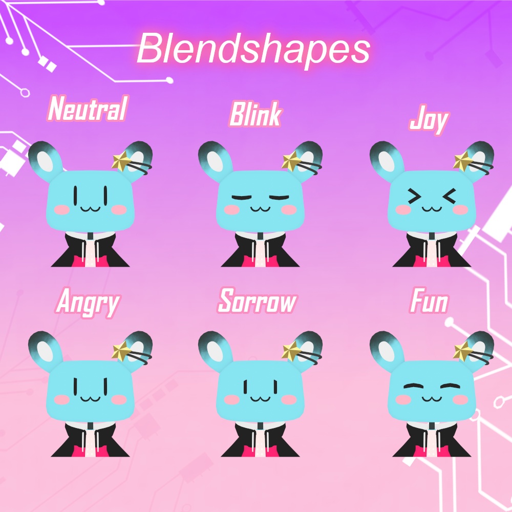 【オリジナル3Dモデル】Ronia パーカースタイル