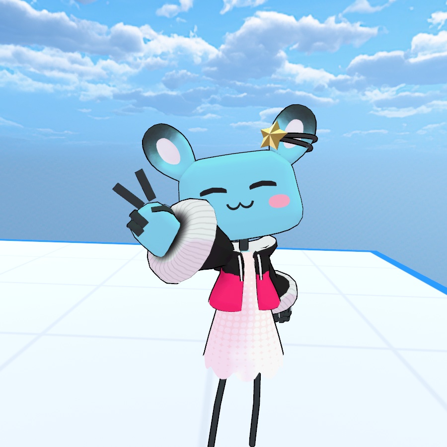 【オリジナル3Dモデル】Ronia パーカースタイル