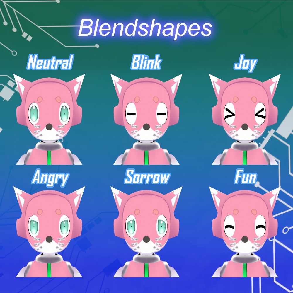 【オリジナル3Dモデル】FoxRobo 新カラー