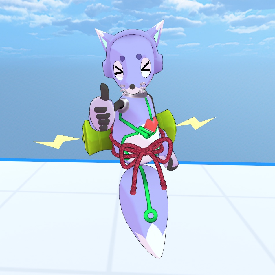 【オリジナル3Dモデル】FoxRobo 新カラー