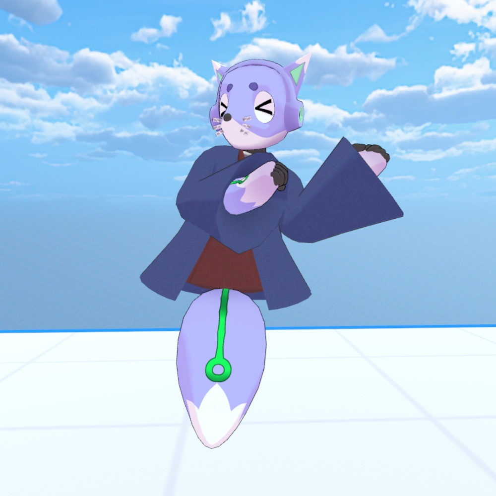 【オリジナル3Dモデル】FoxRobo 和服スタイル 新カラー