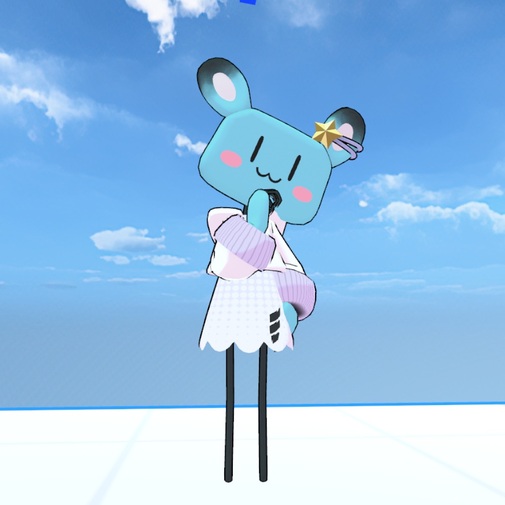 【オリジナル3Dモデル】Ronia パーカースタイル 新カラー