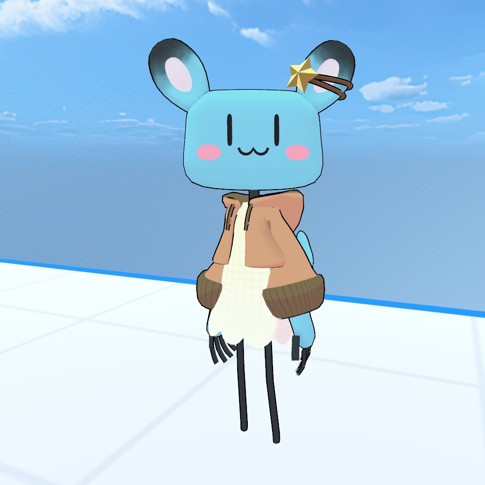 【オリジナル3Dモデル】Ronia パーカースタイル 新カラー