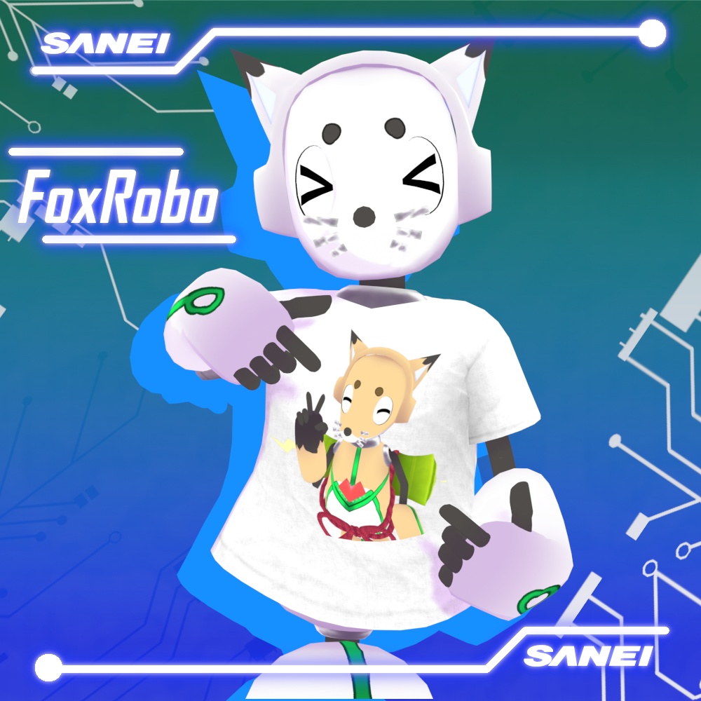 【オリジナル3Dモデル】FoxRobo オールインワンセット