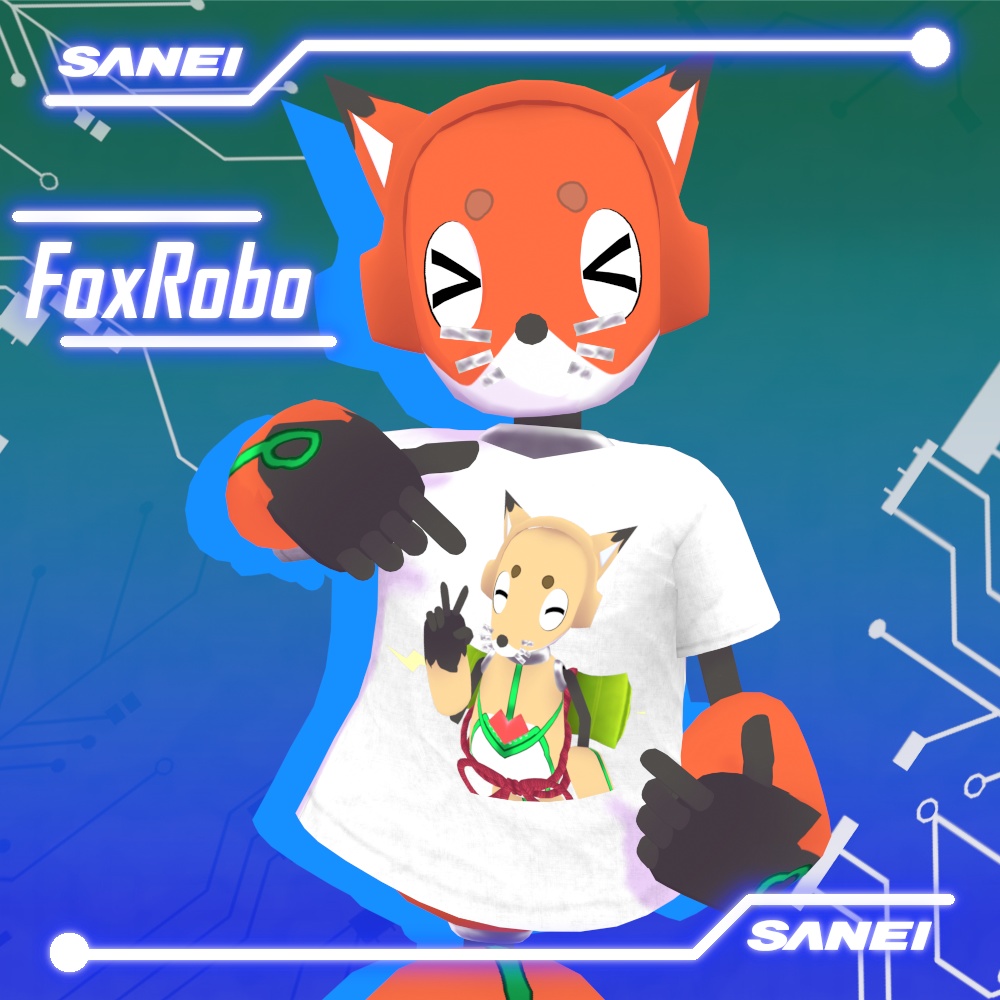 【オリジナル3Dモデル】FoxRobo オールインワンセット