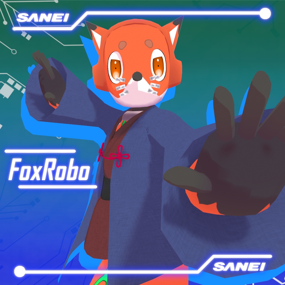 【オリジナル3Dモデル】FoxRobo オールインワンセット