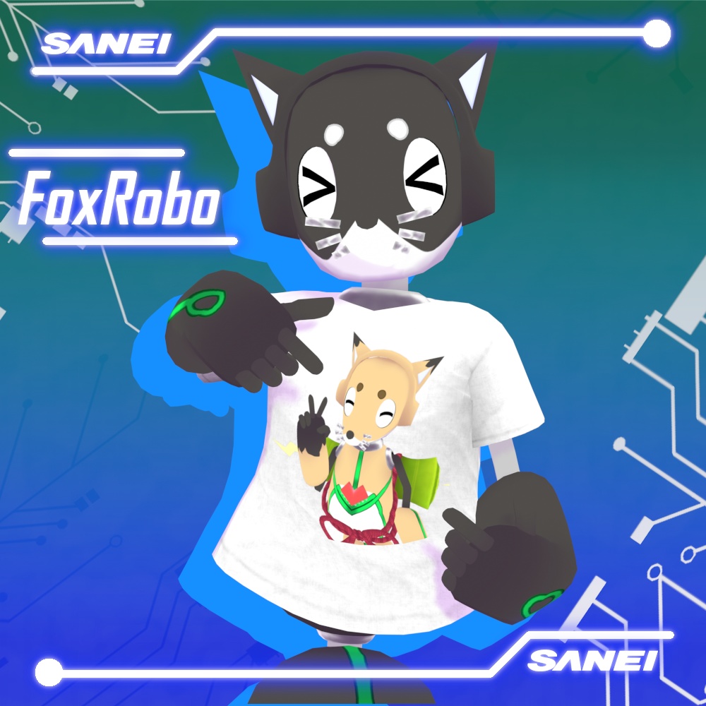 【オリジナル3Dモデル】FoxRobo オールインワンセット