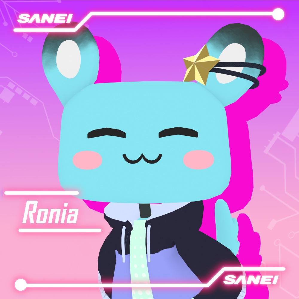 【オリジナル3Dモデル】Ronia オールインワンセット