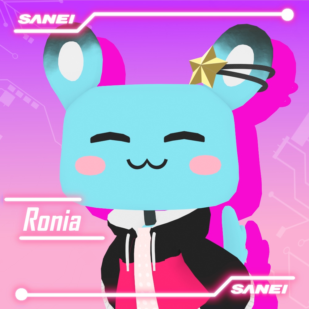 【オリジナル3Dモデル】Ronia オールインワンセット