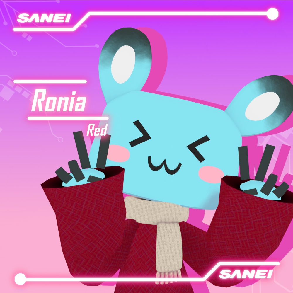 【オリジナル3Dモデル】Ronia オールインワンセット