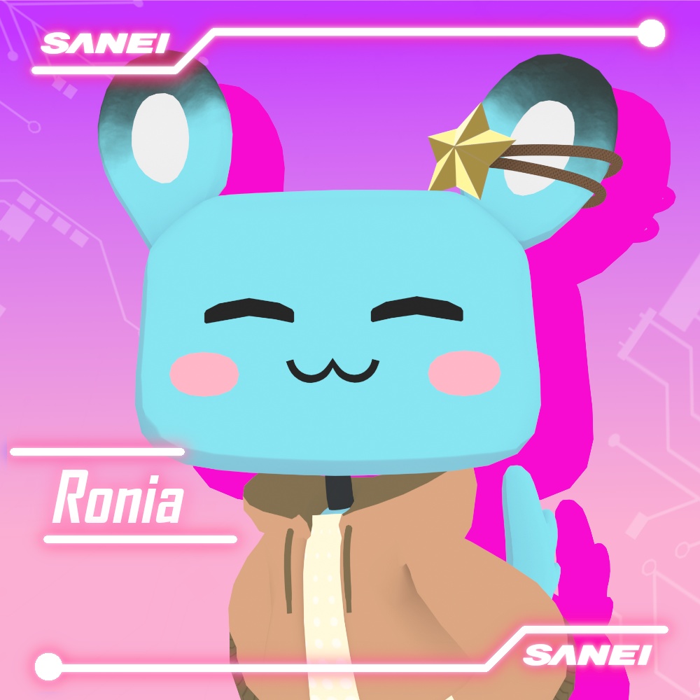 【オリジナル3Dモデル】Ronia オールインワンセット