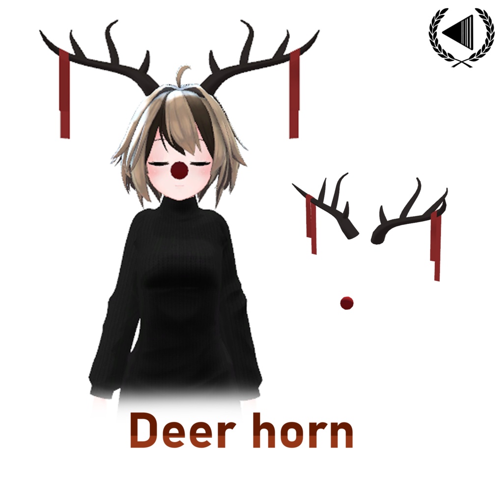 [無料]シカの角(deer horn) v1.2