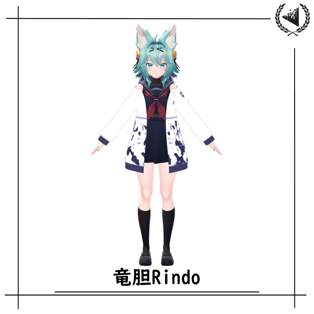 【7アバター対応】Hoodie jacket