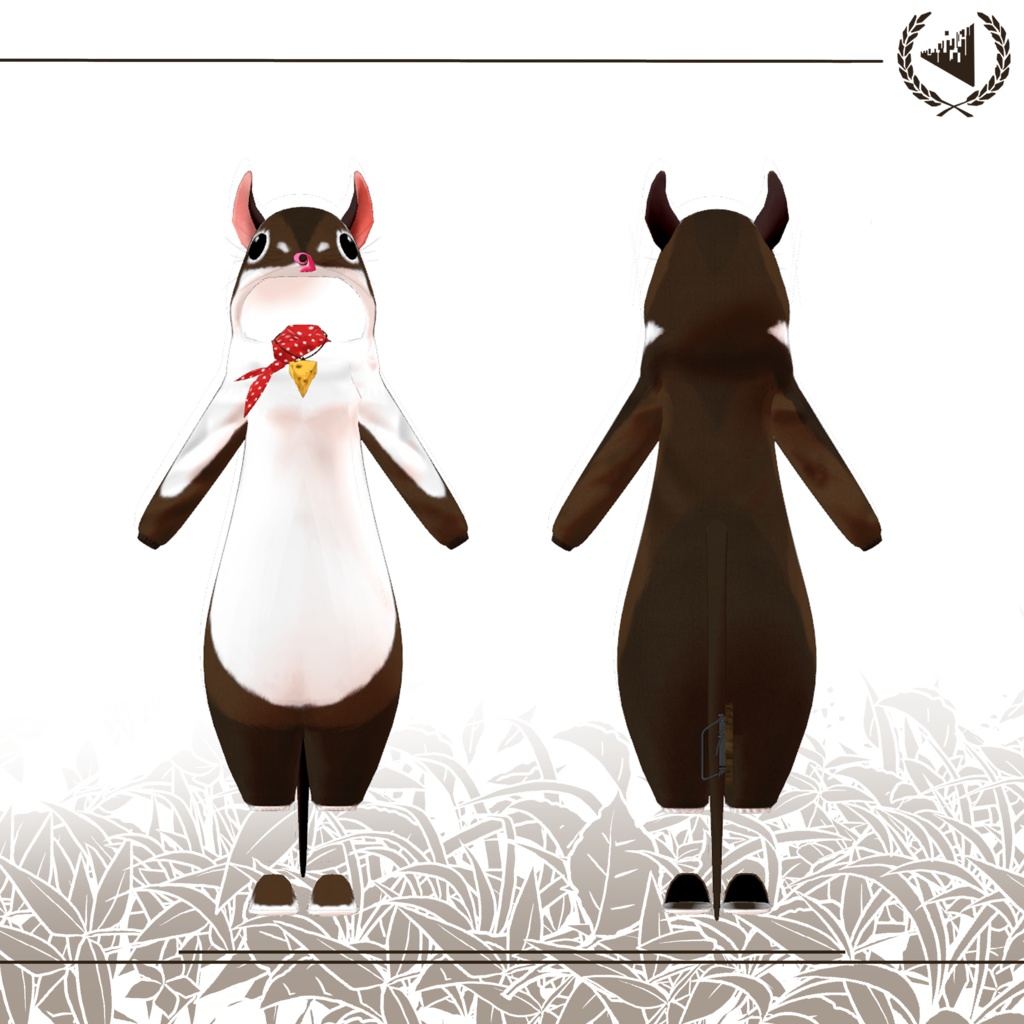 【10アバター対応】Shrew kigurumi